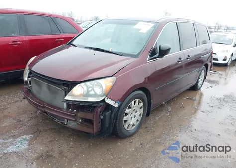 2008 Honda Odyssey Lx из США, поврежденный, VIN 5FNRL38248B034560